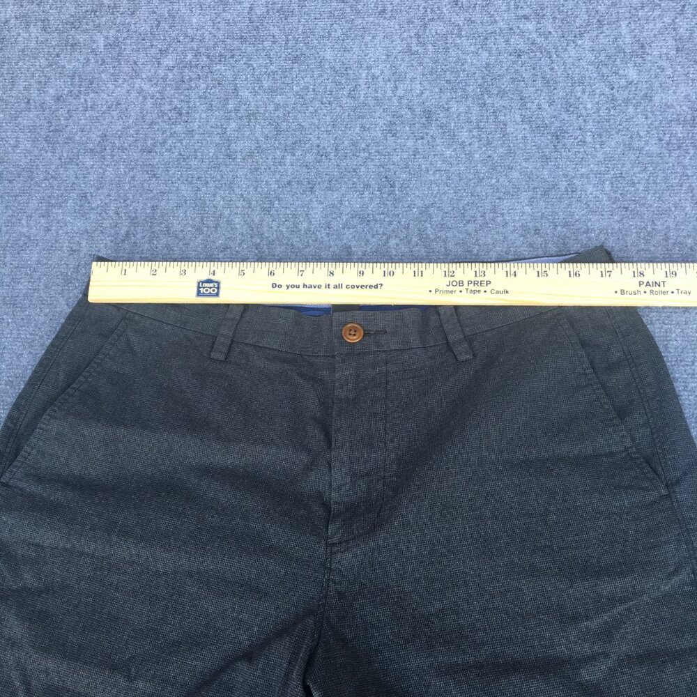 J Crew Club Shorts Men's Size 34 Gray Bermuda Chino Flat Front Preppy - Picture 4 of 9